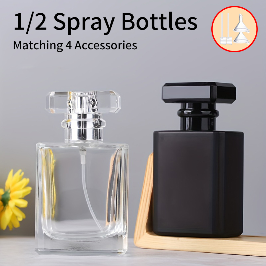 Perfume Fragrance Dispenser - 1/2pcs + 4 acessórios frasco de