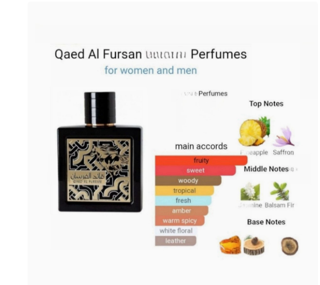 Perfume Fragrance Dubai - Perfume Árabe Dubai 100ml: Fragrância Duradoura