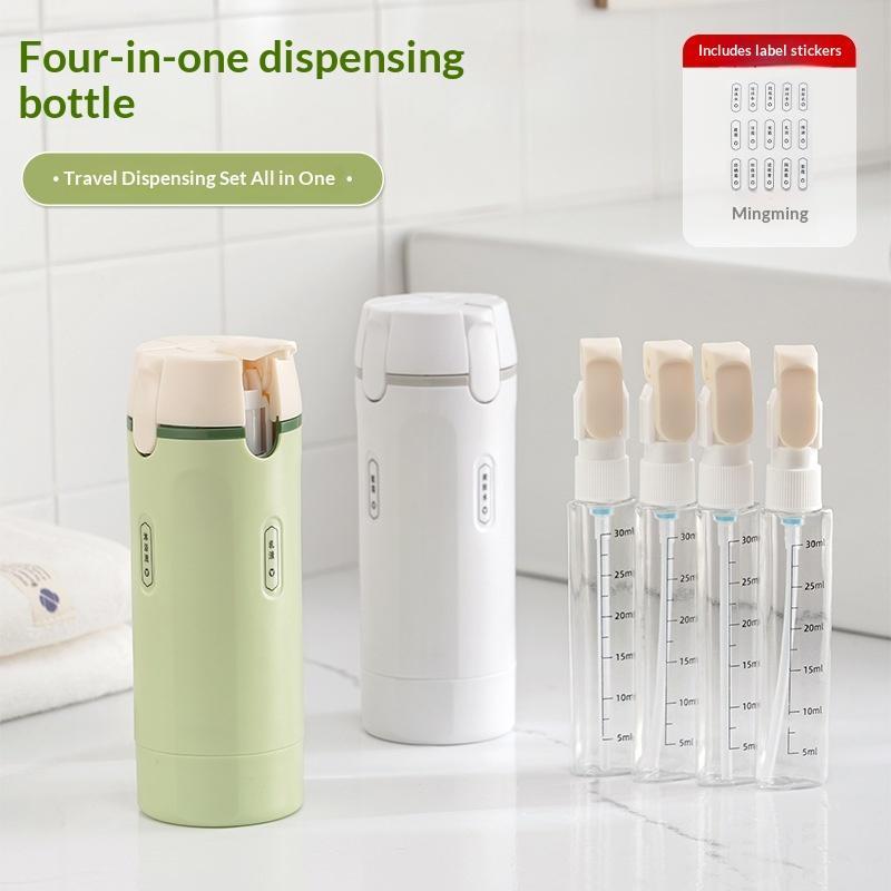 Perfume Fragrance Dispenser - Conjunto de frascos de viagem recarregáveis
