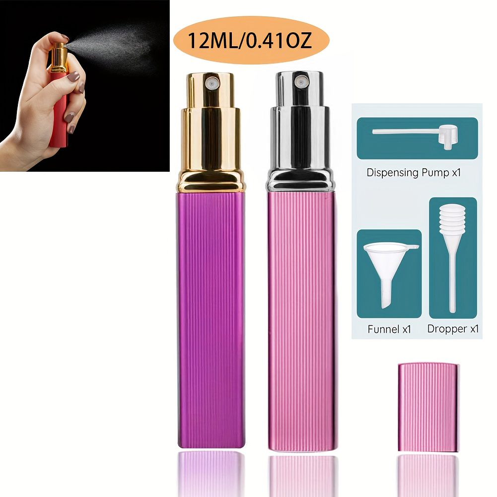Perfume Fragrance Dispenser - Conjunto de 2 Peças, Frasco de