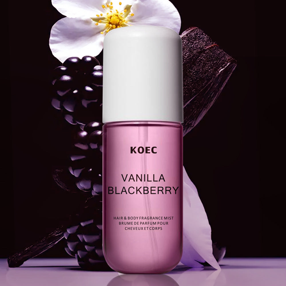 Perfume Fragrance Mist - 50ml koec baunilha blackberry fragrância névoa