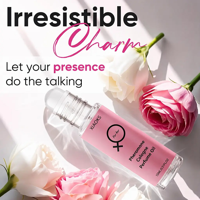 Perfume Fragrance Enhancer - Perfume Feminino com Feromônios, Estilo Roll-On