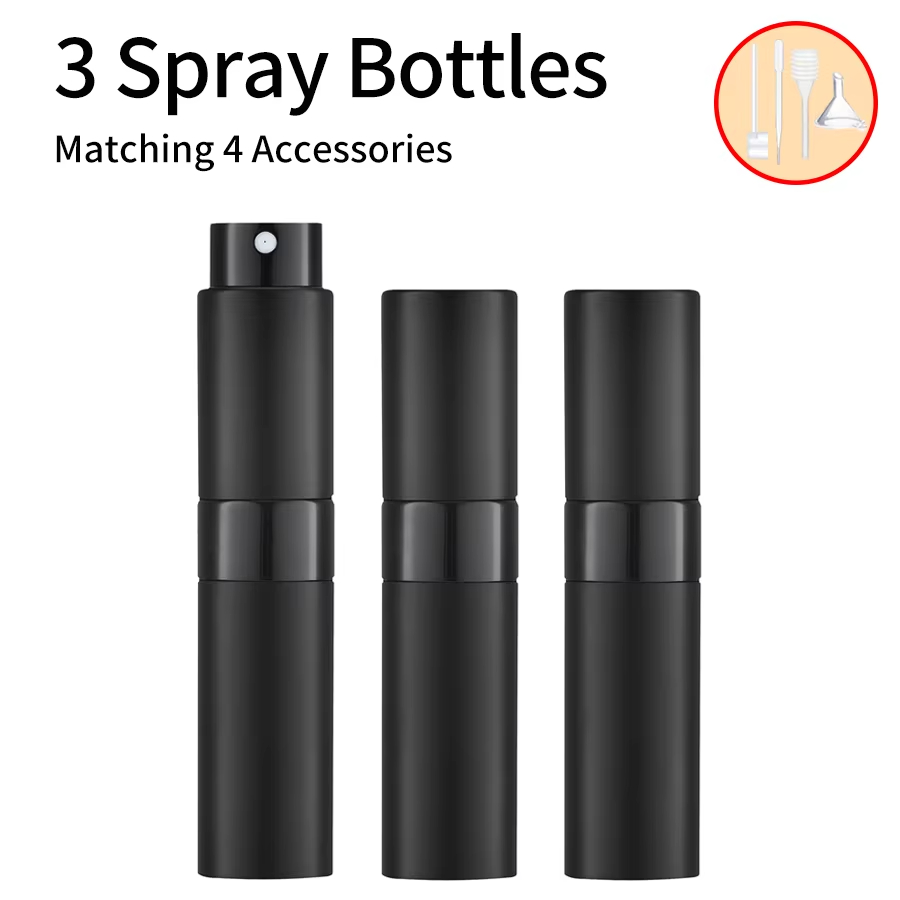 Perfume Fragrance Dispenser - 3pcs + 4 acessórios frasco de