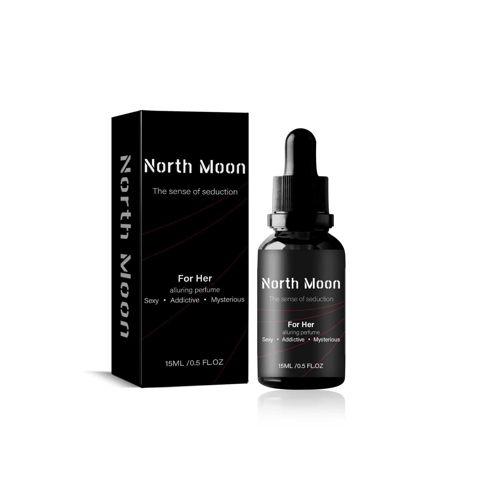 Perfume Fragrance Enhancer - NORTH MOON O feromônio tem uma