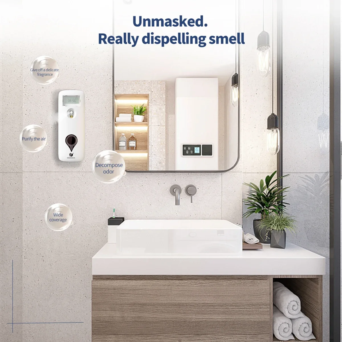 Dispensador de ambientador líq - Perfume Fragrance Dispenser avaliação e preço