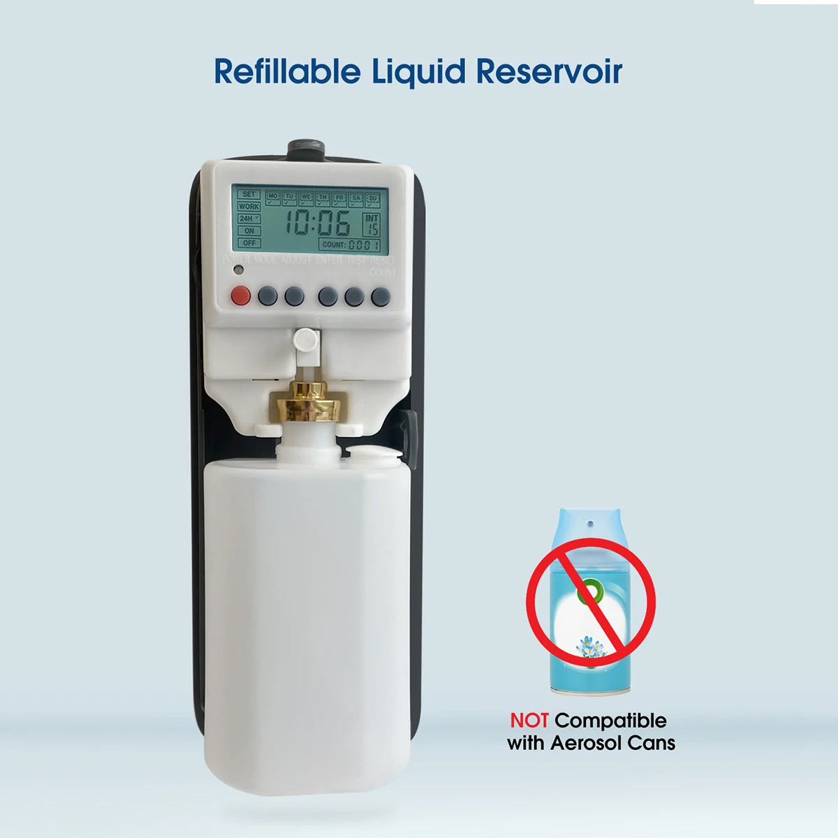 Dispensador de ambientador líq - Perfume Fragrance Dispenser avaliação e preço
