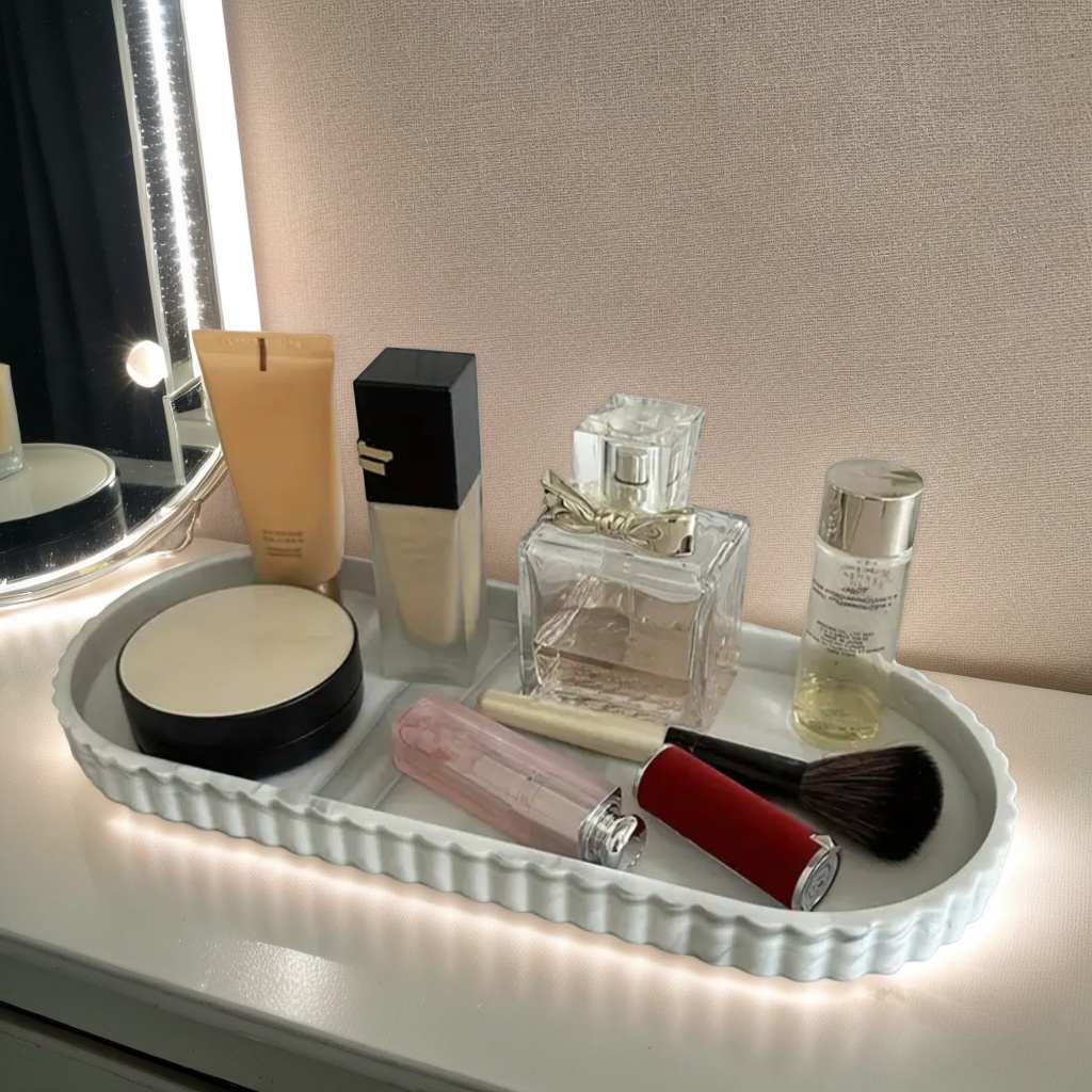 Bandeja de armazenamento oval  - Perfume Fragrance Dispenser avaliação e preço