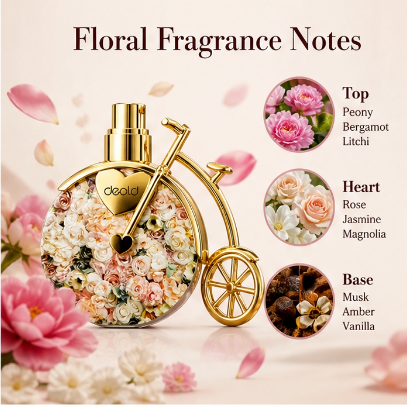 Perfume feminino com design de - Perfume High Fragrance avaliação e preço