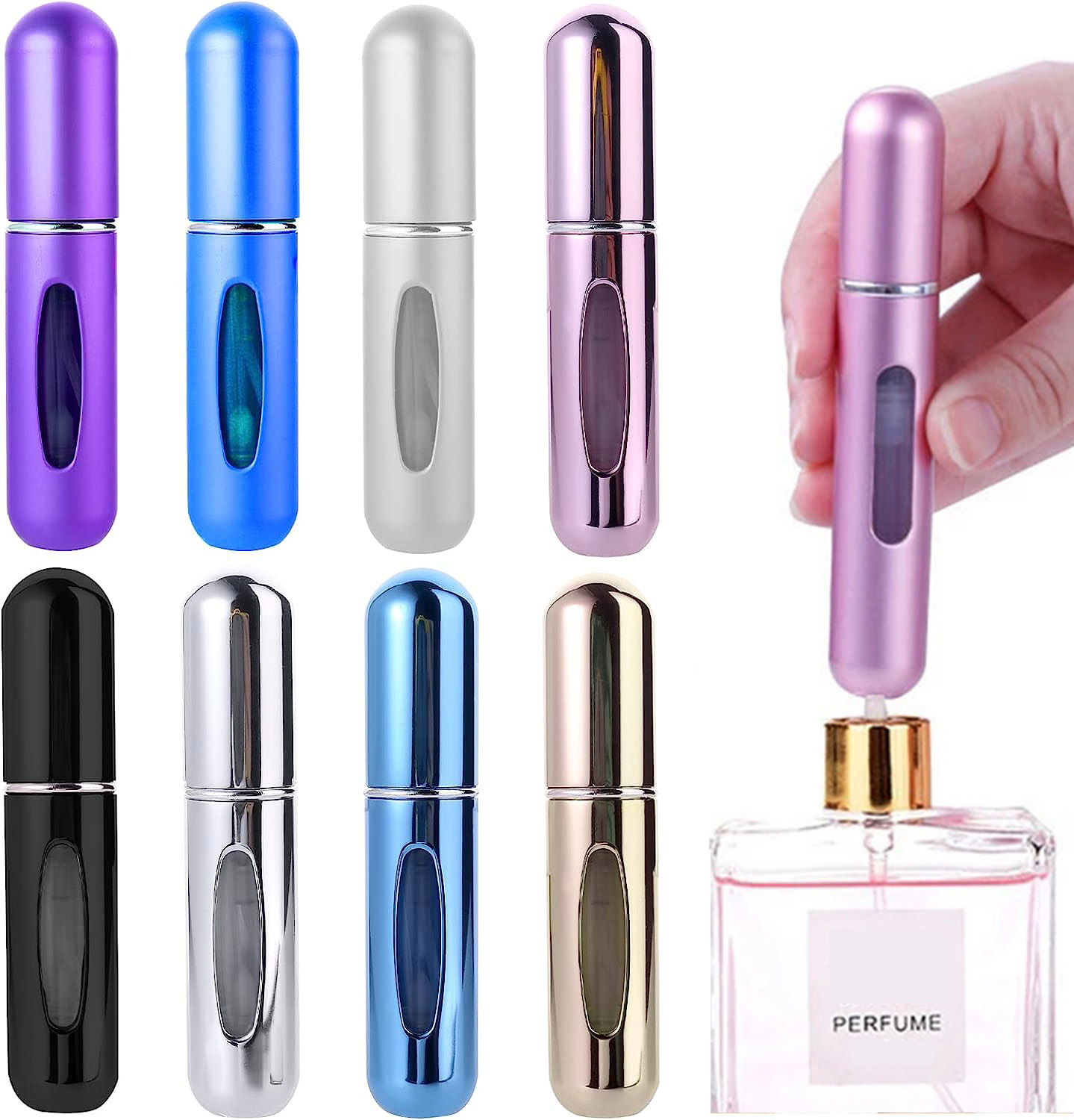 Mini garrafa de perfume recarr - Perfume Fragrance Dispenser avaliação e preço
