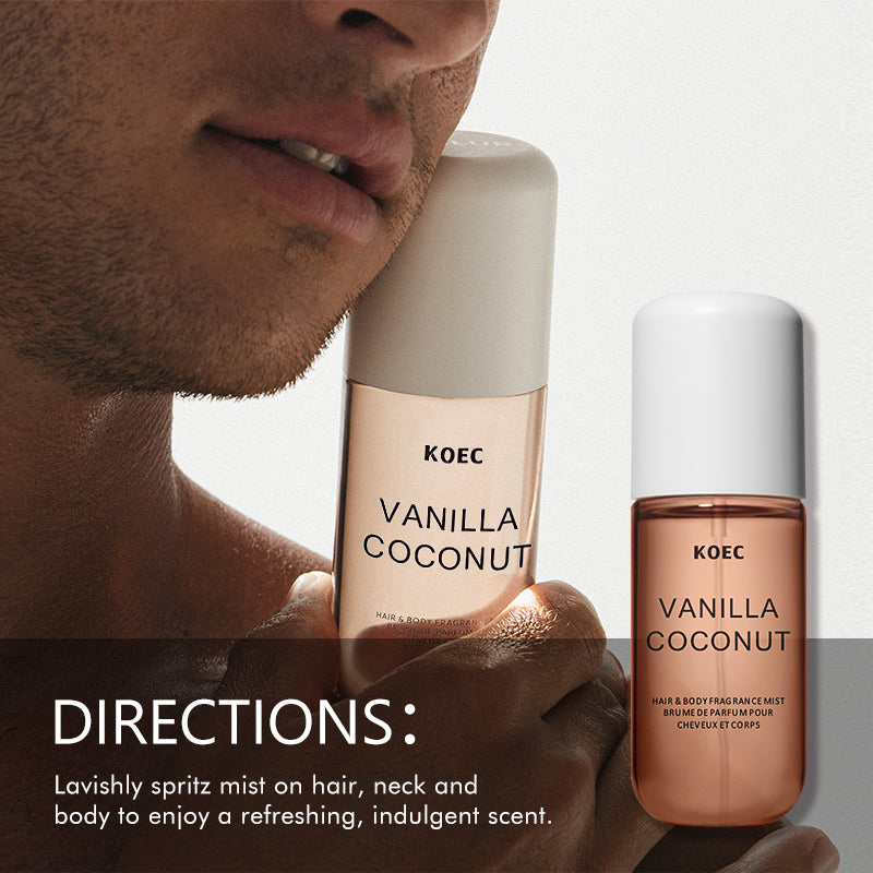 KOEC Baunilha e Coco Fragrânci - Perfume Fragrance Mist avaliação e preço