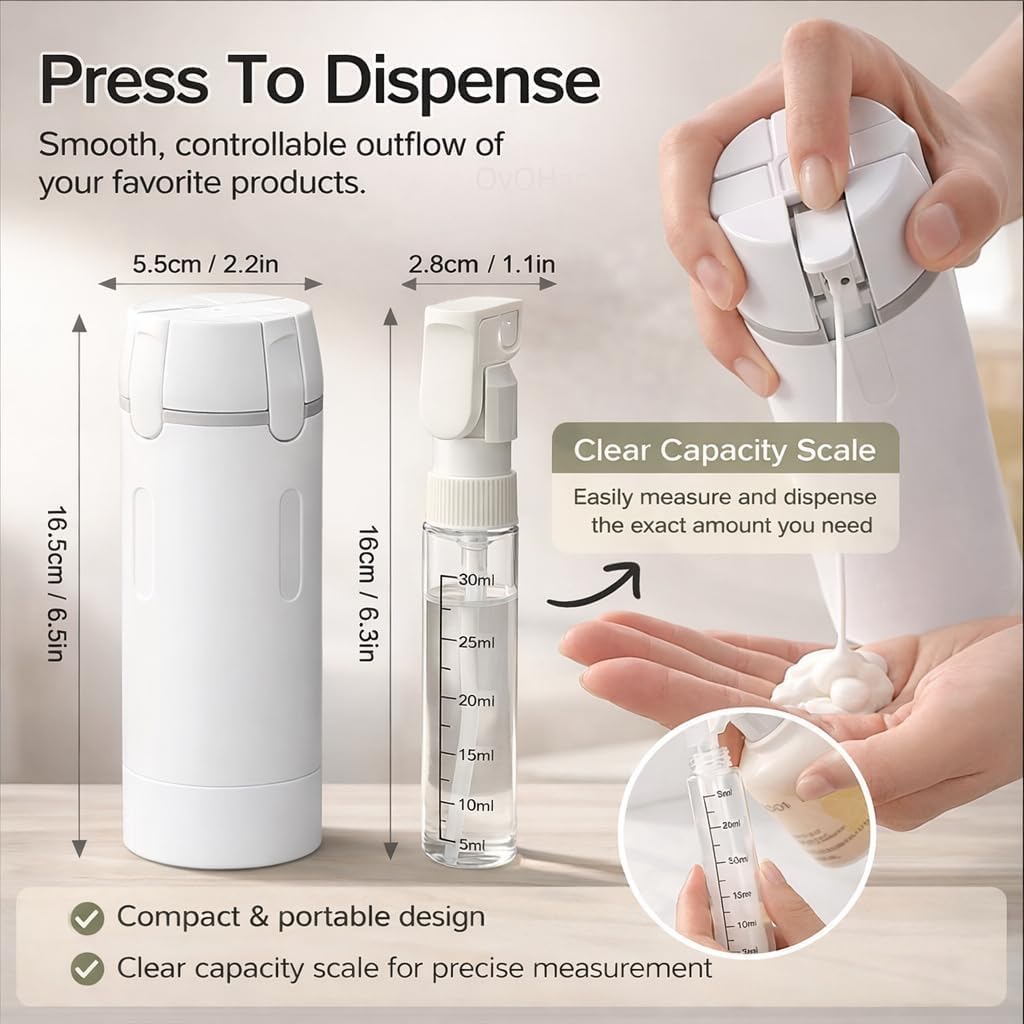 Dispensador de viagem 4 em 1,  - Perfume Fragrance Dispenser avaliação e preço