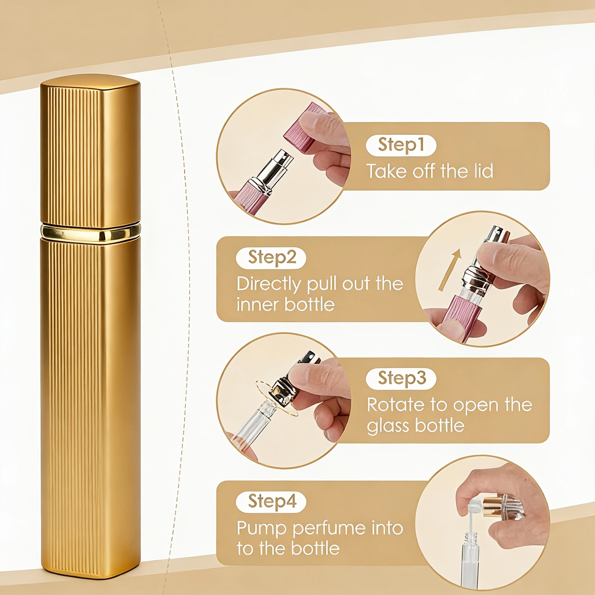 Conjunto de 2 Peças, Frasco de - Perfume Fragrance Dispenser avaliação e preço