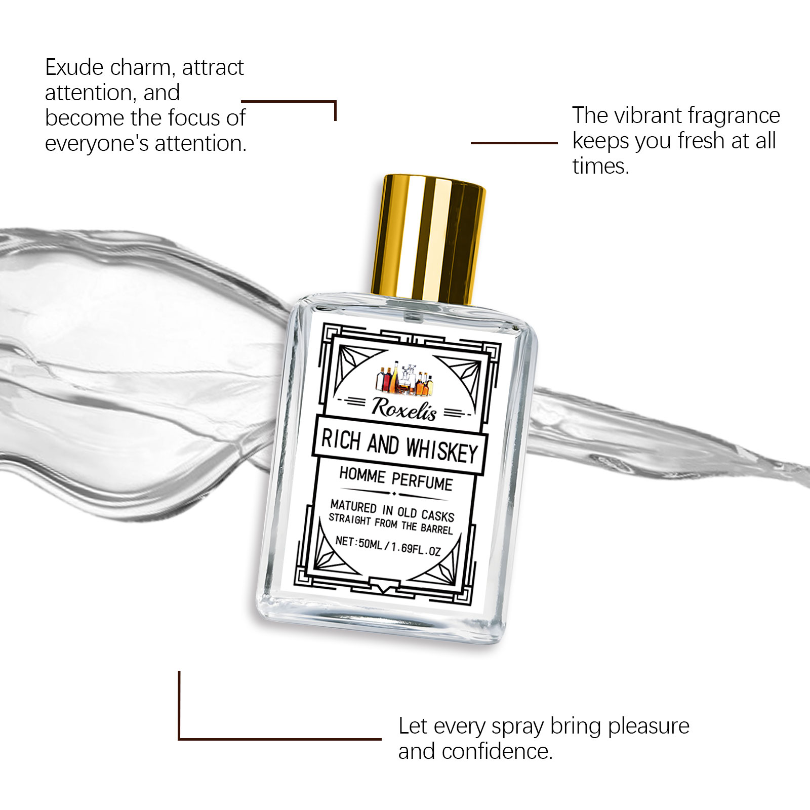 Perfume Masculino Roxelis 50ml - Perfume Xeryus avaliação e preço