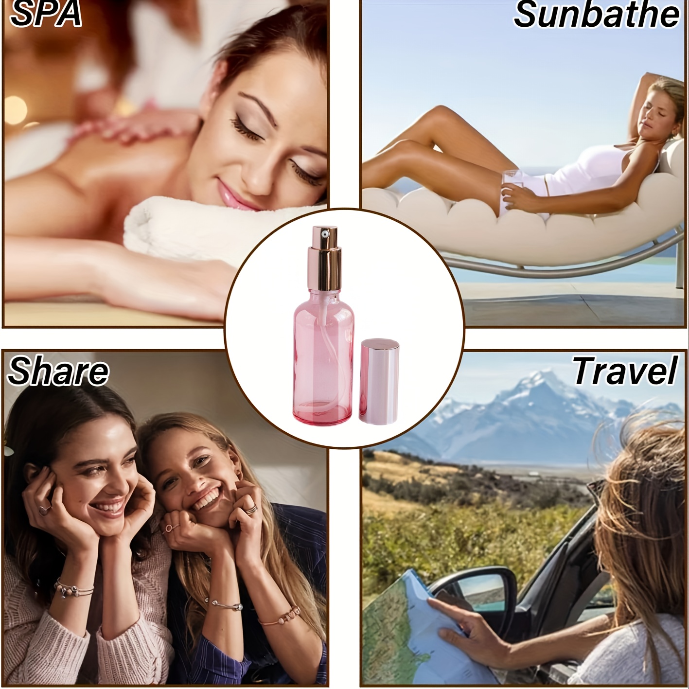 1 pçs 10-100ml garrafas de spr - Perfume Fragrance Mist avaliação e preço